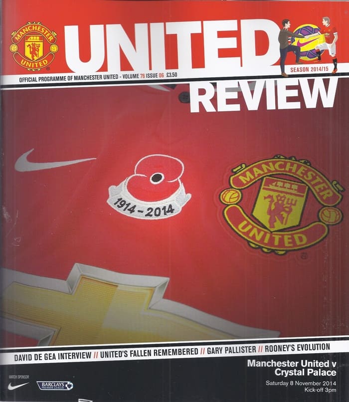 Manchester United FC v Crystal Palace FC